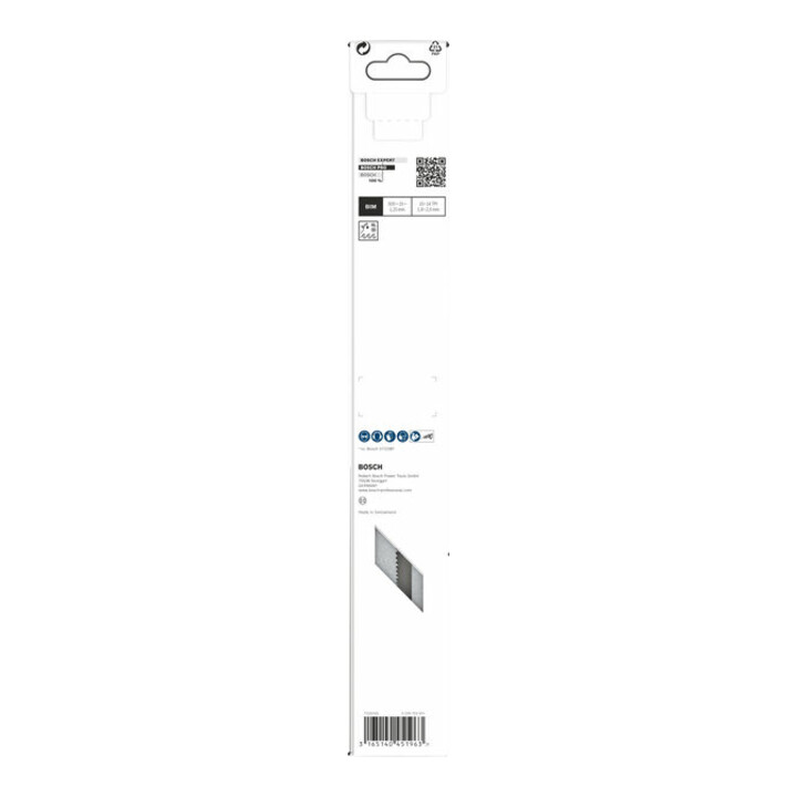 Lame de scie sabre Bosch S 1225 VF Heavy for Metal