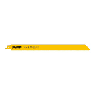 Lame de scie sabre Carbide 235mm 25TPI DEWALT