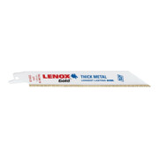 Lame de scie sabre Gold 614G L. 152 mm 5 un. / carte LENOX