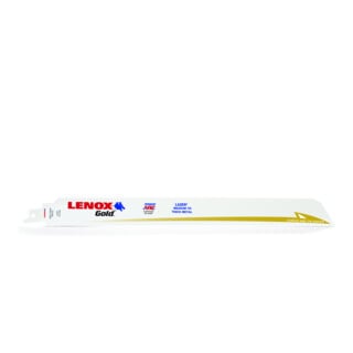 Lame de scie sabre Gold Laser® 12114G L. 305 mm 5 un. / carte LENOX