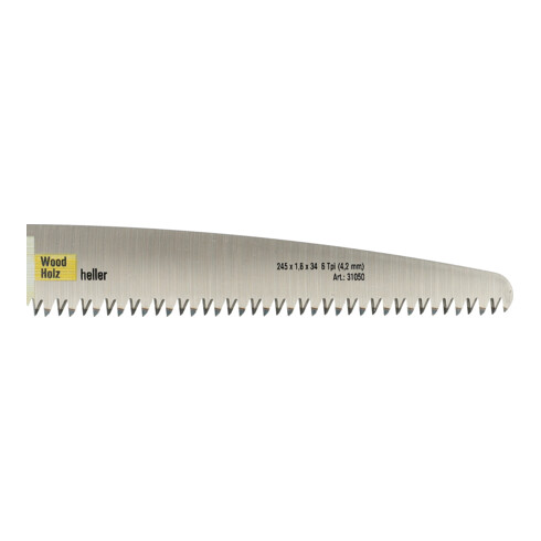 Lame de scie sabre Heller Tools, HCS wood , 245 x 1,6 x 34 6 Tpi (4,2 mm)