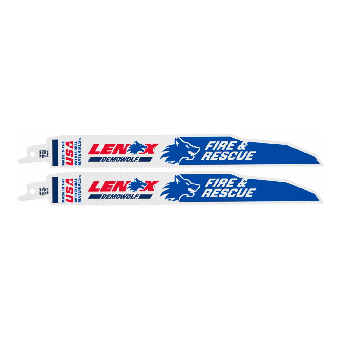 Lame de scie sabre L205mm HSS Bi 10Z/pouce LENOX
