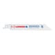 Lame de scie sabre LENOX 618R longueur 152 mm largueur 19 mm TPI 18 5 pièces/carte-1