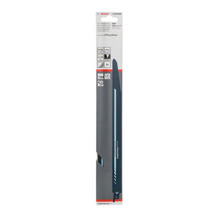 Lame de scie sabre S 1225 HBF Endurance for Heavy Metal