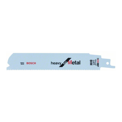 Lame de scie alternative Bosch S, lourde pour le métal