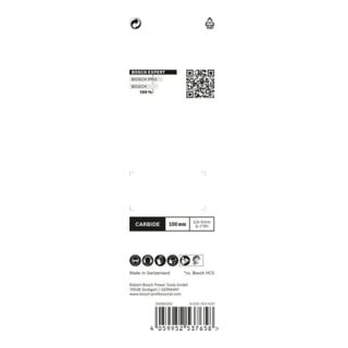 Lame de scie sauteuse Bosch EXPERT bois dur T 144 DHM 3 pcs.