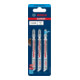 Lame de scie sauteuse Bosch EXPERT bois dur T 144 DHM 3 pcs.-5