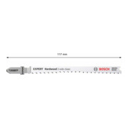 Lame de scie sauteuse Bosch EXPERT "Hardwood 2-side clean" T 308 BFP-4