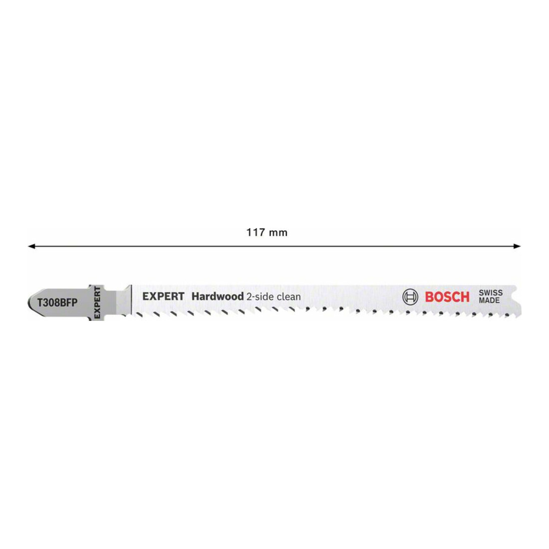Lame de scie sauteuse Bosch EXPERT "Hardwood 2-side clean" T 308 BFP