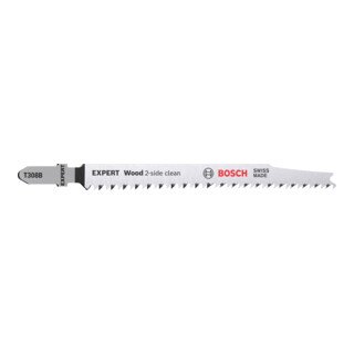 Lame de scie sauteuse Bosch Expert "Wood 2-side clean" T 308 B