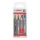 Lame de scie sauteuse Bosch Set JSB Wood and Metal 15 pièces-1