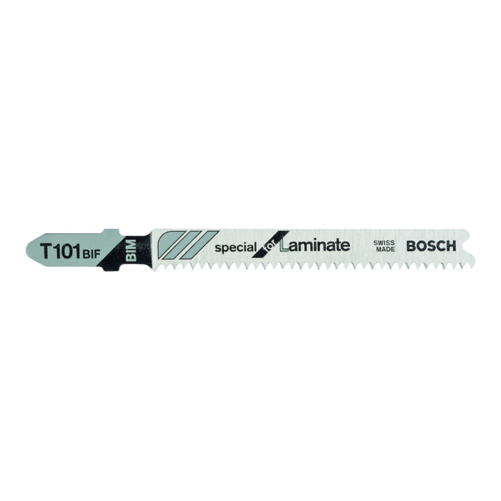 Lame de scie sauteuse Bosch T 101 BIF Special pour stratifié