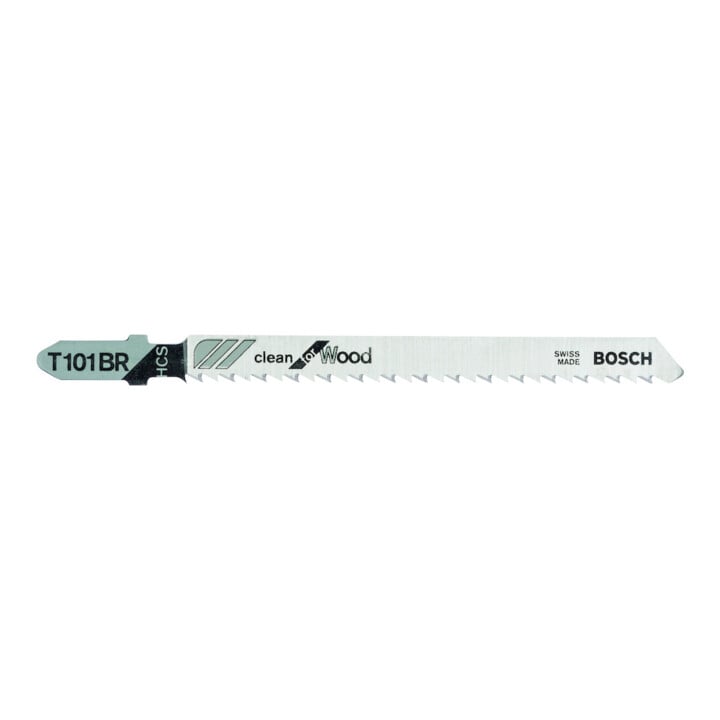 Lame de scie sauteuse Bosch T 101 BR, Clean for Wood