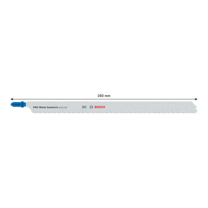 Lame de scie sauteuse Bosch T 1018 AFP, Precision for Metal-Sandwich
