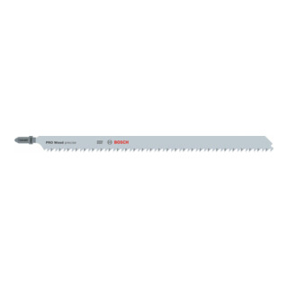 Lame de scie sauteuse Bosch T 1044 DP, Précision pour le bois