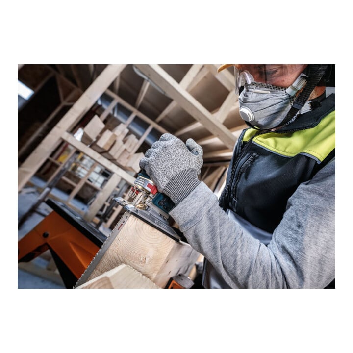 Lame de scie sauteuse Bosch T 1044 DP, Précision pour le bois