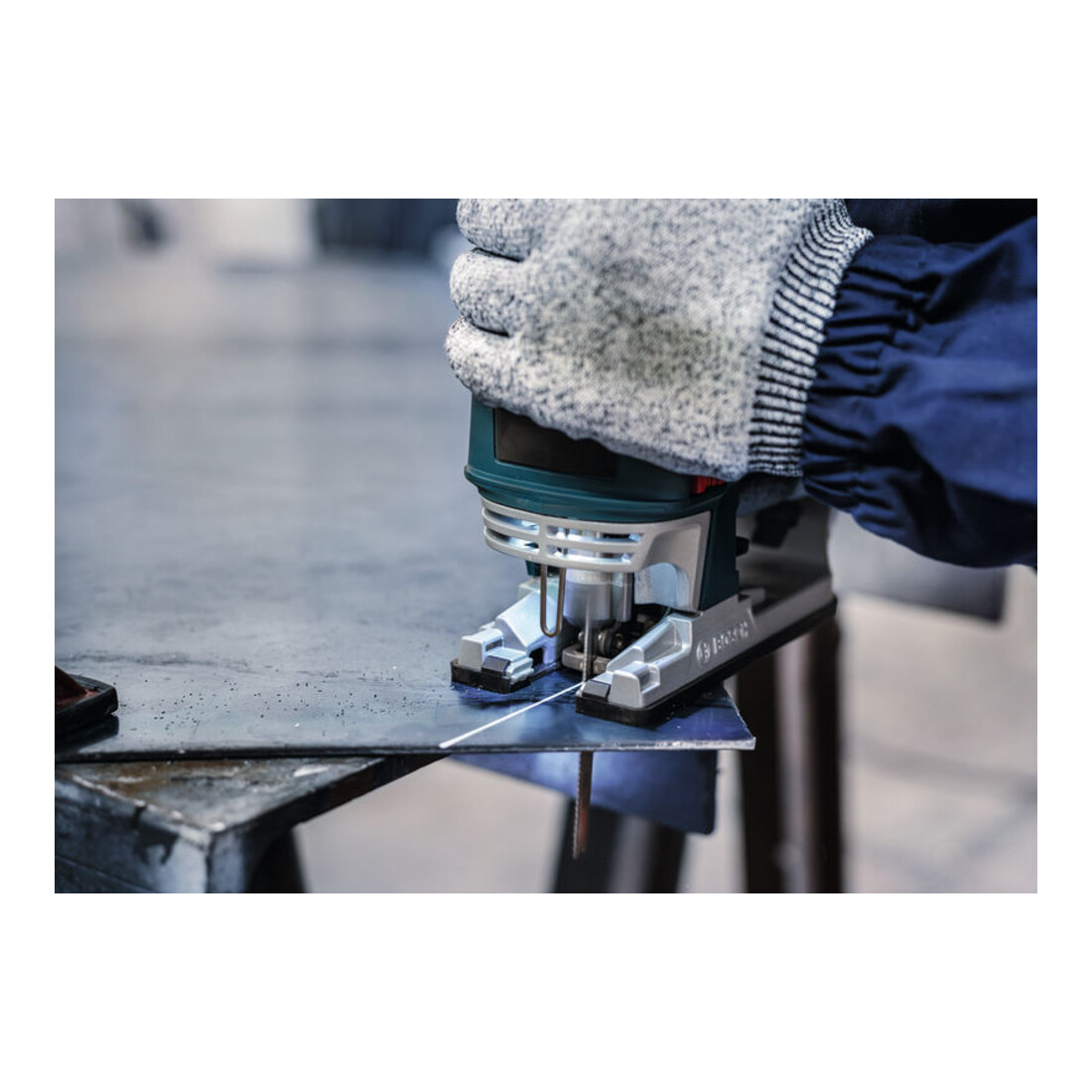 Lame de scie sauteuse Bosch T 123 XF, Progressor pour métal