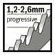 Lame de scie sauteuse Bosch T 123 XF, Progressor pour métal-5