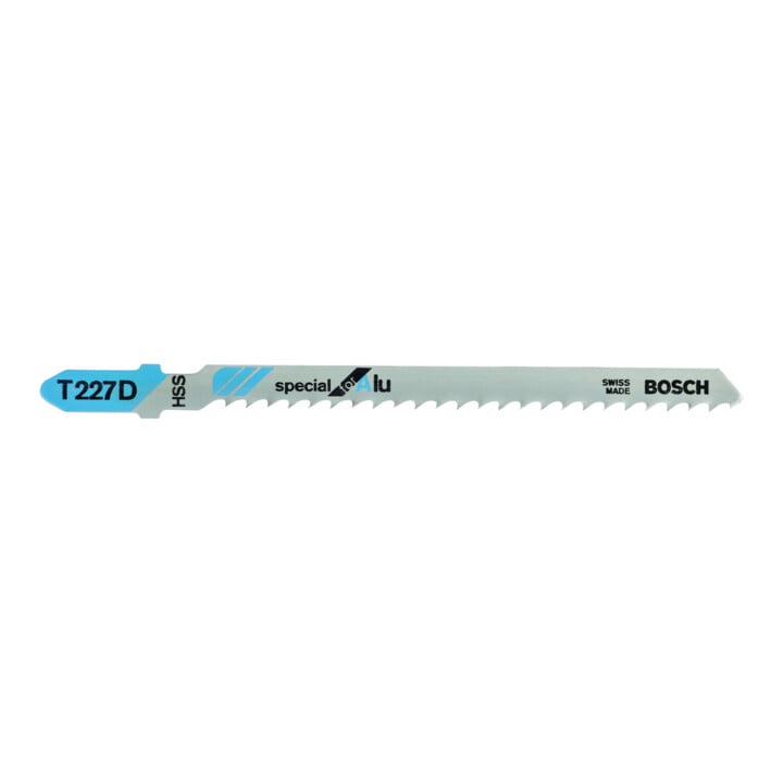 Lame de scie sauteuse Bosch T 227 D, spéciale pour Alu