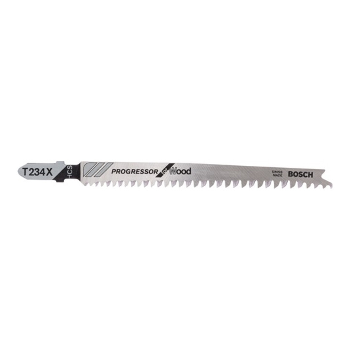 Lame de scie sauteuse Bosch T 234 X, Progressor pour bois