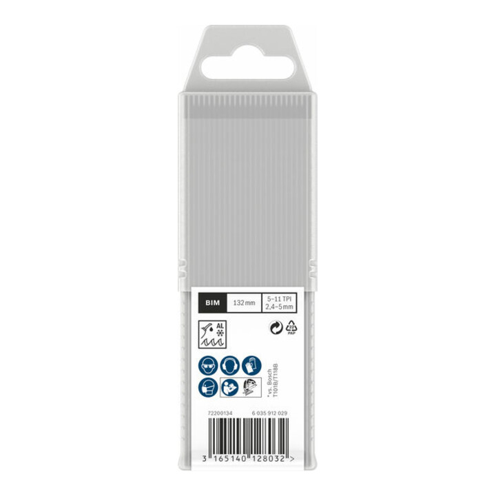 Lame de scie sauteuse Bosch T 345 XF, Progressor pour bois et métal