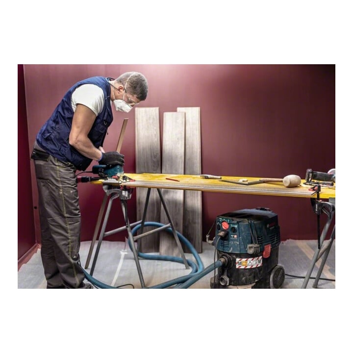 Lame de scie sauteuse EXPERT Laminate Clean T128 BHM Bosch 3 pièces pour scies sauteuses