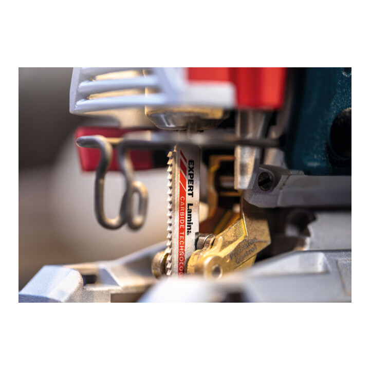 Lame de scie sauteuse EXPERT Laminate Clean T128 BHM Bosch 3 pièces pour scies sauteuses