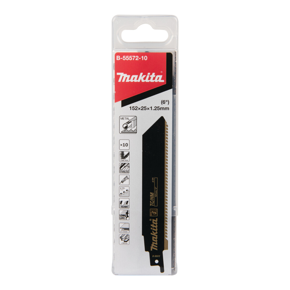 Recipro Blade TC 10-piece Makita