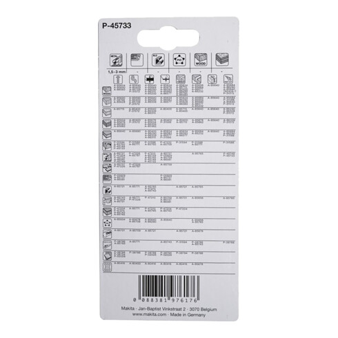 Lame de scie sauteuse Makita M-Force