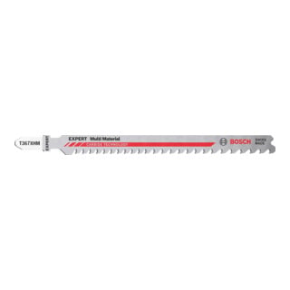 Lame de scie sauteuse Multi Material T 367 XHM Bosch EXPERT 3 pièces pour scies sauteuses