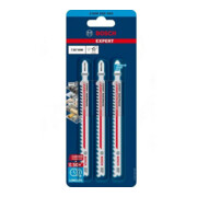 Lame de scie sauteuse Multi Material T 367 XHM Bosch EXPERT 3 pièces pour scies sauteuses-5