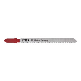 Lame de scie sauteuse STIER ST 75/2,5/1,45, bois pour coupes de précision sans éclats en partant du haut
