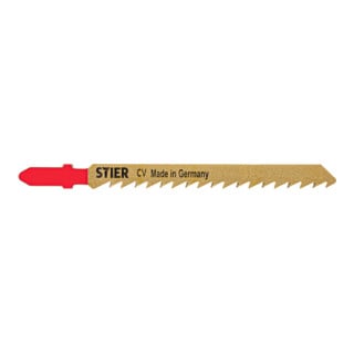 Lame de scie sauteuse STIER ST 75/4/1,7 universelle bois pour coupes à angle droit rapide