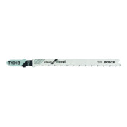 Lame de scie sauteuse T 101 B L.74mm HCS denture 2,7mm angle dép. rectifié p. bo