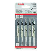Lame de scie sauteuse T 101 B L.74mm HCS denture 2,7mm angle dép. rectifié p. bo-2