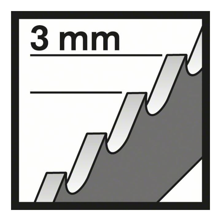 Lame de scie sauteuse T 111 C Basic for Wood