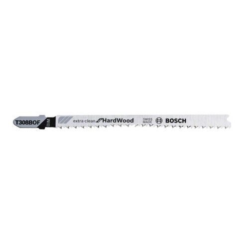 Lame de scie sauteuse Bosch T 308 BOF, Extraclean pour bois dur
