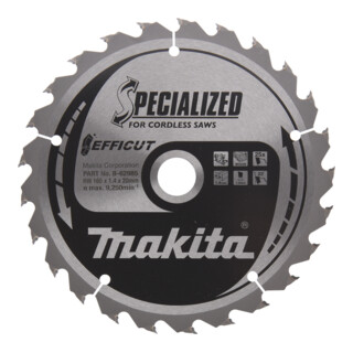 Lame de scie SPECIALISEE Makita 190x30x24Z