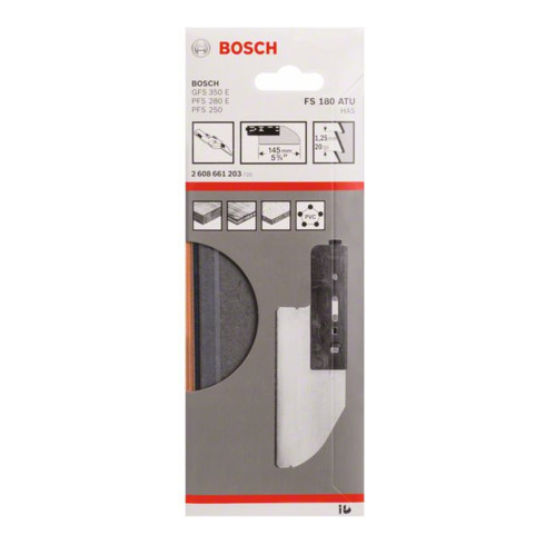Lame de tronçonneuse Bosch FS 180 ATU HCS 145 mm 1,25 mm