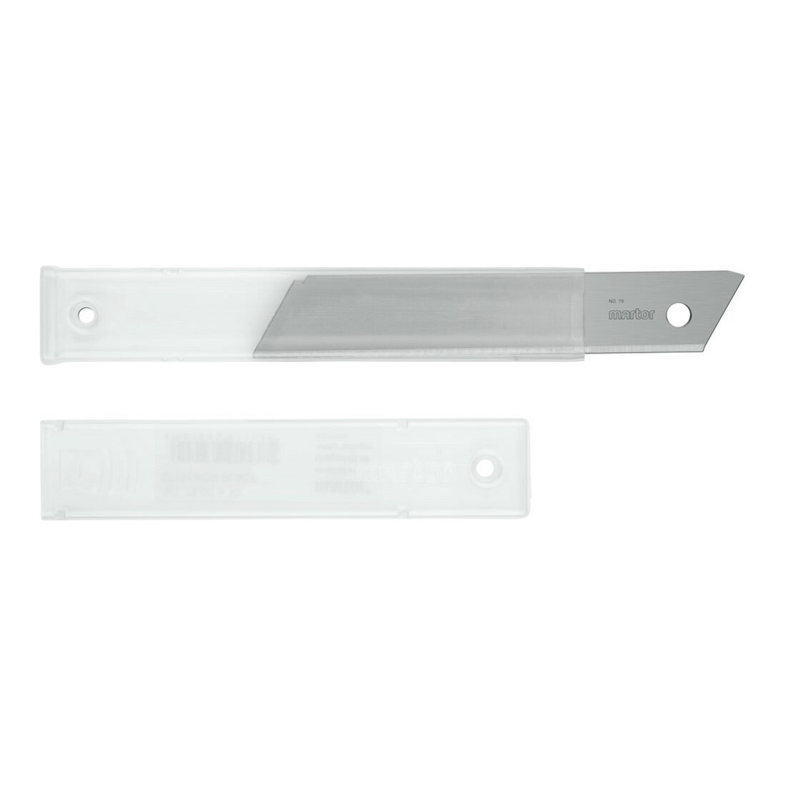 Lame en polystyrène expansé Martor No. 79 18mm dans un emballage transparent
