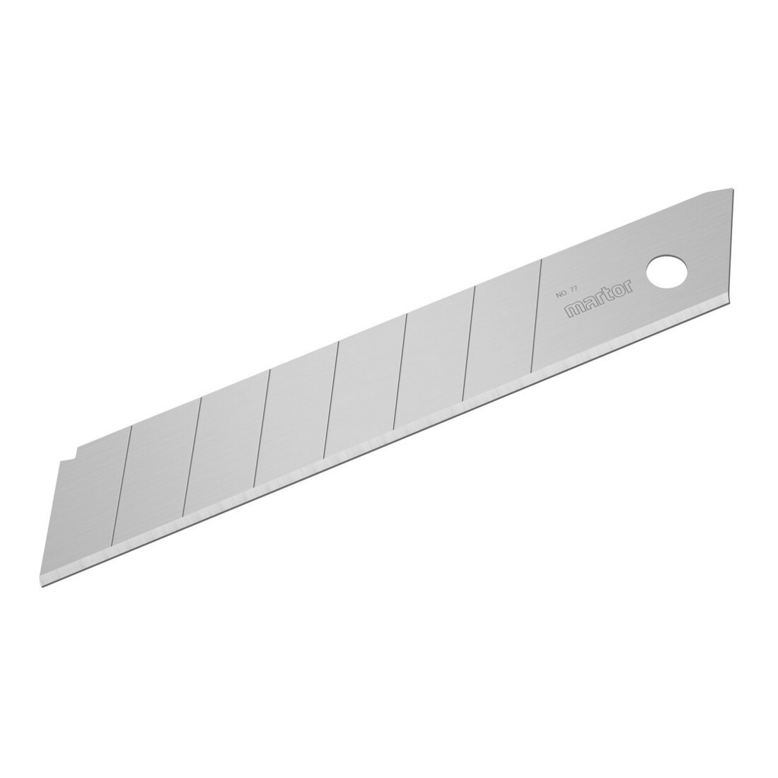 Lame Martor snap-off no. 77 18mm dans un emballage transparent