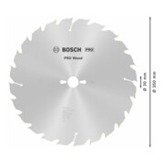 Lame p. scie circulaire Construct Wood D. ext. 350 mm nbre. de dents 24 WZ perça-5