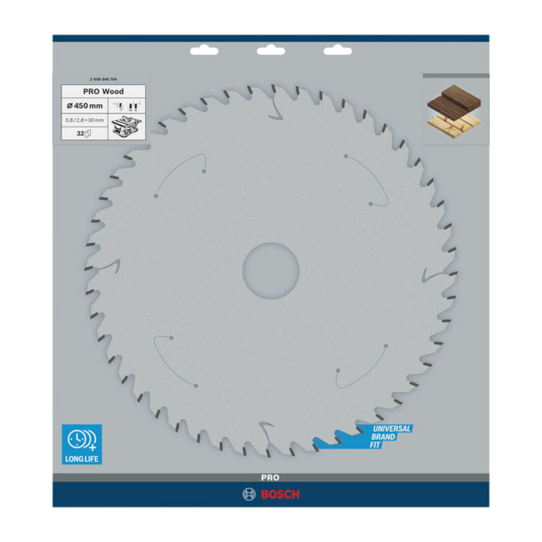 Lame p. scie circulaire Construct Wood D. ext. 450 mm nbre. de dents 32 WZ perça