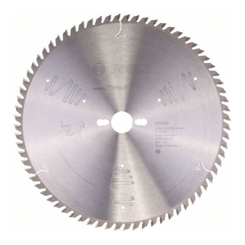 Lame p. scie circulaire Expert for Wood D. ext. 300 mm nbre. de dents 72 WZ perç