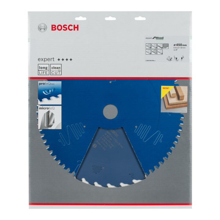Lame p. scie circulaire Expert for Wood D. ext. 450 mm nbre. de dents 34 WZ perç