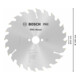 Lame p. scie circulaire Optiline Wood D. ext. 160 mm nbre. de dents 24 WZ perçag