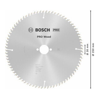 Lame de scie circulaire Bosch Bois standard pour scie à table 30 mm