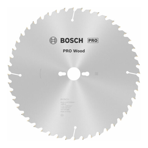 Lame p. scie circulaire Optiline Wood D. ext. 300 mm nbre. de dents 48 UW perçag