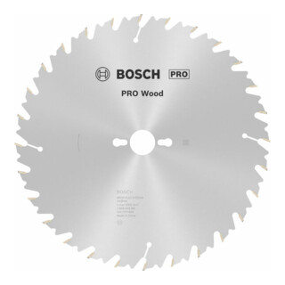 Lame de scie circulaire Bosch PRO Wood pour scies circulaires de table