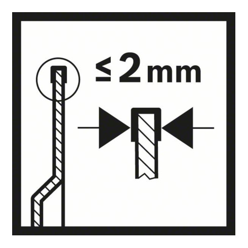 Lame plongeante à concrétion carbure Starlock AIZ 32 RT5 32 x 30 mm